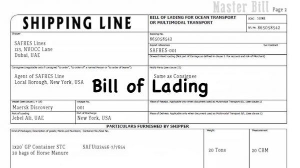 BL (Bill of lading) là gì? Tổng hợp các loại vận đơn đường biển hiện nay